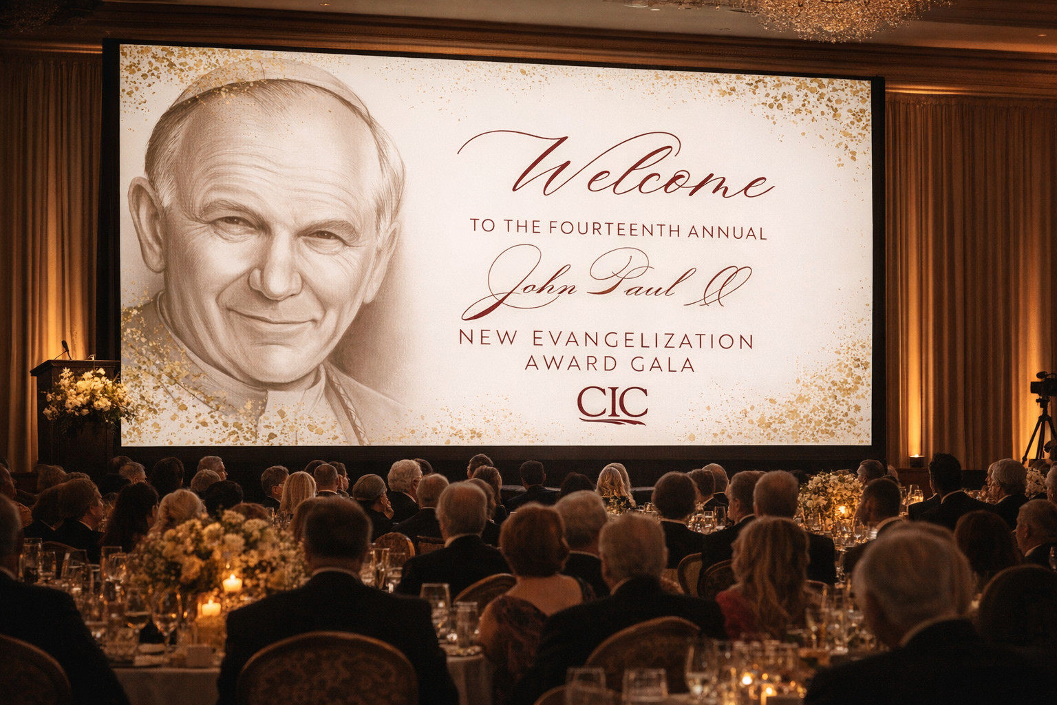 Presentation for 2025 John Paul II New Evangelization Award Gala