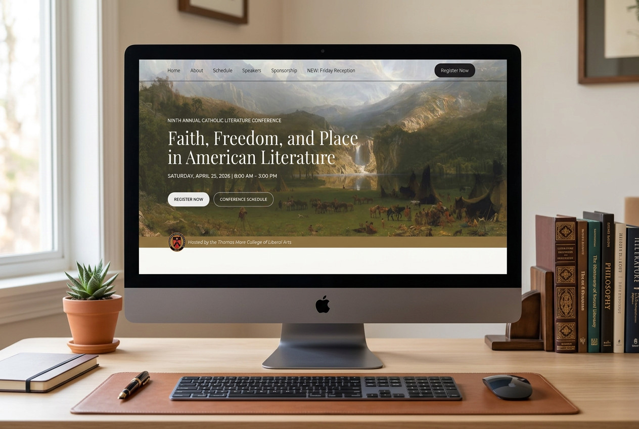 Landing Page for Thomas More College